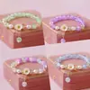 Nuevo pulsera de cristal con flor caliente femenina cristal rosa Flor de Sol pulsera para hermanas amigas estudiante pulsera Margarita