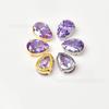 5A zircão 10x 14mm gota de água zircão apontou DIY roupas sapato saco decorativo cristal jóias acessórios atacado