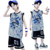 Ropa para niños Ropa de baloncesto para niños Traje de secado rápido Chaleco sin mangas para niños Ropa de verano Jersey deportivo de verano para niños