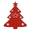 Mantel individual de fieltro para vajilla transfronterizo, portacubiertos, tenedor, cuchillo, bolsa para vajilla, mesa de fiesta, cena, decoración de cocina, decoración de Navidad