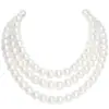 Moda Europea y Americana Transfronteriza Nuevos Accesorios, Collar de Perlas Multicapa con Diseño de Nicho, Collar de Gama Alta Estilo Chanel