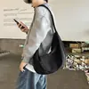 Bolsa Casual Leve Formato Bolinho Feminina 2026 Nova Moda Outono Escola Trabalho Ombro Único Bolsa Transversal Grande Capacidade