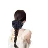 Tranças para Peruca Feminina, Rabo de Cavalo Alto, Cabelo Artificial, Laço Versátil de Bolinhas, Rabo de Cavalo Baixo, Peruca Trançada, Rabo de Cavalo