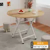 Mesa plegable, mesa de comedor cuadrada, mesa pequeña para uso doméstico, alquiler de apartamentos pequeños, mesa de comedor sencilla, mesa cuadrada