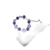 Pulseira de Contas de Vidro Cristal Grama da Sorte com Contas Levemente Luxuosa de Alto Padrão Moda Exquisite Pulseira para Mulheres Pulseira de Temperamento Atacado