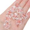 Cuentas de corazón de caramelo rosa acrílico, cubo de calabaza, cabeza de gato de mariposa, cuentas para collar de joyería hecho a mano DIY, cuentas sueltas, cuentas, cuentas