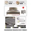 Cama Minimalista Italiana Oreja de Elefante Piel Genuina Moderna Simple 1.8m Doble Recámara Principal Cama Grande Tapicería Suave Almacenamiento Cama Silenciosa