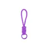 Llavero cordón de cuerda trenzada de nailon para hombres y mujeres hebilla de montañismo cuerda de mano para parejas colgante de bolsa teléfono llave lazo