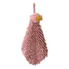 Toalha de mão de chenille com frutas de desenho animado penduradas para banheiro absorvente para casa infantil criativa atacado
