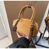 Bolsa Feminina Grande Capacidade Transfronteiriça para Outono e Inverno, Versátil Modelo Novo 2026, Bolsa de Ombro Cruzado Fosca, Bolsa de Mão Texturizada Bolsa Almofada