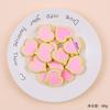 Decoración para pastel de galleta en forma de estrella sándwich de chocolate estrella de cinco puntas postre snack decoración para hornear decoración plug-in