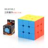 Nuevo cubo de Rubik de tres por tres con resorte para principiantes, de competición, color real, rotación suave, cubo de Rubik de colores, caja de color, venta al por mayor