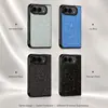 Adecuado para funda de teléfono plegable iPhone Duo, material brillante, película y soporte integrados, funda de teléfono a prueba de caídas
