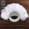 Abanico estilo occidental pluma de avestruz pluma escenario de boda actuación de boda fiesta de novia color abanico redondo fuente venta directa lote
