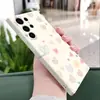 Artículo Caliente de Regreso a Clases Estilo Dopamina Corazón GalaxiaS26UItra Funda para Teléfono S25+ Funda Suave Mejor Amigo Cubierta Protectora