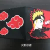 Carteira Curta NARUTO NARUTO Japonesa NARUTO Sasuke Kakashi Carteira Porta-Moedas de Couro PU