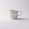 *Novo 0514* 10*9cm 450ml *Copo Grande Empilhável em Relevo* Caneca de Cerâmica Estampada* Xícara de Café*