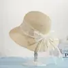 Sombrero de Playa de Ala Ancha de Verano con Cinta para Mujer, Protección Solar, Sombrero de Sol que Cubre el Rostro para Vacaciones en la Costa, Sombrero de Paja de Moda para Viajes