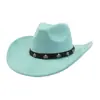 Aliexpress Amazon Wish Chapéu de Coco de Aba Larga Outono e Inverno Masculino e Feminino Chapéu Jazz Chapéu Cowboy de Camurça Macia