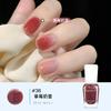 Esmalte de Unha Sem Cozimento Esmalte de Unha à Base de Água com Glitter Brilhante Gelo-Claro Peel-Off Cosméticos Esmalte Brilhante Cor Translúcida Arte de Unha Beleza Maquiagem