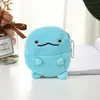 Nuevo Creativo Dibujo Animado Lindo Peluche Monedero Agitar Tono con Pequeño Regalo Llave Moneda Audífonos Cable de Datos Bolsa