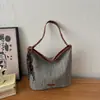 Nueva Moda Verano 2026 Bolso de Paja Grande para Mujer, Bolso Tejido Hecho a Mano de Alta Gama, Bolso Cruzado de Playa