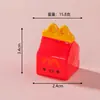 Novos Brinquedos de Comida Desenho Animado Criativo Casa de Bonecas Micro Paisagem Decoração DIY Acessórios Miniatura Mini Enfeites