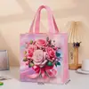 Ramos de Flores Pintadas Transfronterizos, Bolsas de Regalo Exquisitas para Fiestas, Mini Bolsas de Tela, Bolsas de Regalo, Bolsas de Regalo de Navidad