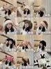 Bonito Sombrero de Peluche con Orejas de Conejo para Mujer, Cálido de Invierno, Hace que la Cara Parezca Más Pequeña, Gorro de Ponerse, Sombrero Lei Feng