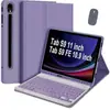 Adequado para Capa de Couro para Teclado Bluetooth Samsung S9Fe Capa Protetora para Tablet S9 A9Plus11 Capa Mole X716 Slot Magnético para Caneta