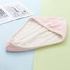 Ventas Directas de Fábrica Soporte Bordar Logo Personalizado Doble Capa Terciopelo Coral Gorro Secador de Cabello Gorro de Ducha para Mujer Secado Rápido Absorbente Toalla Secadora de Cabello