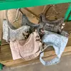 Bolso de Hombro Retro Americano con Estampado de Leopardo Estilo Perezoso Versátil Bolso de Mano Bolso de Hombro Gran Capacidad Bolsa de Compras para Viajes