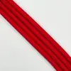 Pronta Entrega Acessórios Versáteis para Roupas em Poliéster Cadarços Redondos Lisos de Alta Qualidade Coloridos Múltiplas Especificações Cordões para Calças Atacado