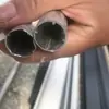 Accesorios para ventana de pantalla invisible tipo gancho para subir y bajar tipo carrete juego completo blanco negro con resorte