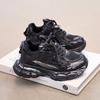 Zapatos para Niños 2025 Primavera y Otoño Nuevos Zapatos Deportivos para Niñas Malla Transpirable Retro Antiguos Zapatos de Papá para Niños Dropshipping