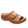 Sandalias Bordadas de Suela Gruesa de Gran Tamaño Europeas y Americanas Transfronterizas 2023, Zapatos de Mujer Cómodos y Versátiles, Forma de Zapato Ancho, Transpirables, Rojos