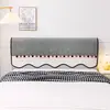 Estilo Minimalista de Gama Alta, Cubierta de Cama con Forma de Corazón, Borde Ondulado, Universal para Todas las Estaciones, Cubierta Antipolvo Antideslizante