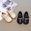 Zapatos para Niñas Zapatos de Princesa para Niños 2026 Nuevo Estilo Primavera y Otoño Niña Pequeña Moño Modernos Suela Suave Zapatos Pequeños de Piel