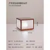 Luminária de Cabeça de Coluna, Lâmpada Impermeável para Pilar de Porta Externa, Lâmpada de Paisagem para Pátio de Villa, Lâmpada de Pilar de Cerca, Lâmpada de Paisagem para Portão Estilo Chinês