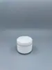 Potes Redondos de Fundo Redondo 10G20G30G50G100G150G200G250G300G500G para Creme, Potes para Creme Facial, Frascos de Embalagem Multiuso