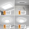Luces de sala de estar 2025 nuevas lámparas Guangdong Zhongshan, ambiente simple moderno, paquete para toda la casa, combinación de iluminación de techo
