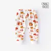 Calças Leggings de Bebê Sem Entrepernas para Primavera e Outono Calças de Bebê Roupa Externa Roupa Íntima Longa Sem Ossos para Bebês Meninos e Meninas Pijamas Longos Roupas para Crianças