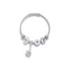 Pulsera de Cuentas de Corona de Donut Linda Temu de Venta Caliente Transfronteriza Moda Viajera Pulsera de Cuentas Joyería al Por Mayor