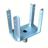 Soporte de horquilla de cuatro esquinas para construcción, Accesorios de andamio galvanizados, Soporte de encofrado, Horquilla fija, Venta al por mayor de fabricante, Especificaciones completas