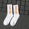 Calcetines antibacterianos 7A europeos, americanos y coreanos, modernos, para baile callejero, para las cuatro estaciones, calcetines hasta la pantorrilla, para skate, baloncesto y deportes.