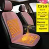 Cojín de Asiento Calefactable Certificado FCC CE Cojín de Felpa de Invierno Cojín de Asiento de Felpa para Coche Accesorios para Coche Cojín de Asiento de Coche de Invierno