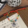 2026 Festival do Barco-Dragão Pulseira de Corda Colorida Bênção Feita à Mão para Adultos, Crianças e Bebês, Pulseira de Sachê de Zongzi, Corda Vermelha, Novo