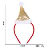 Diadema Luminosa Navideña Nueva Transfronteriza Decoraciones Navideñas Diadema con Astas de Alce de Dibujos Animados Hebilla para la Cabeza Decoración para Fiestas