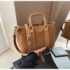 Bolso de Mano con Bloques de Color Transfronterizo para Mujer 2026 Nuevo Estilo Bolso de Hombro Versátil Simple Bolso Cruzado para Viajes Bolso Cuadrado Pequeño Popular