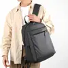 Mochila de Nuevo Estilo, Gran Capacidad, Bolsa para Computadora de Aspecto de Alta Calidad, Mochila de Viaje Casual de Negocios de Color Sólido para Hombre, Conveniente